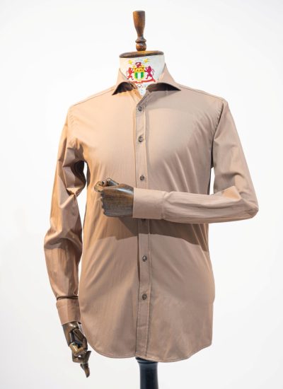 MOCHA SHIRT ( D.A COLLECTION)