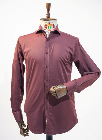 BURGUNDY SHIRT ( D.A COLLECTION)