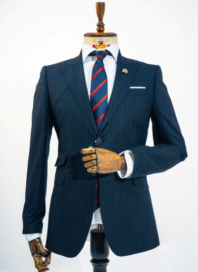 BLUE PINSTRIPE CLASSIC SUIT S26
