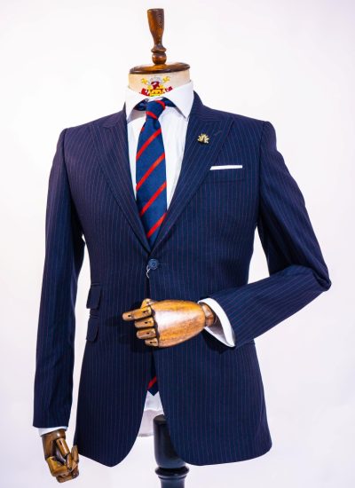 RED PINSTRIPE CLASSIC SUIT S26